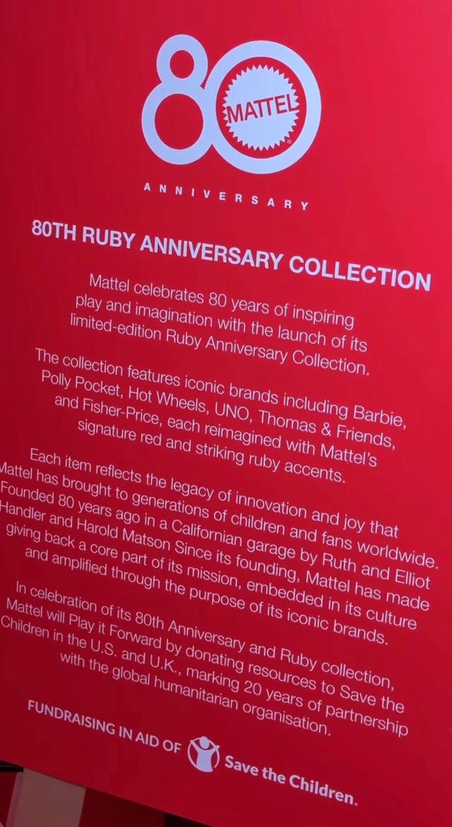 PWR PR — 80 Years of Mattel  (image 2)